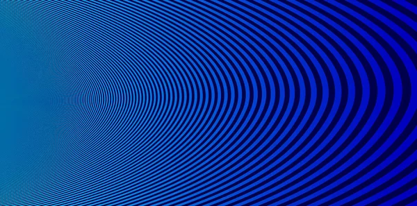 Lignes Bleues Perspective Arrière Plan Abstrait Vectoriel Conception Minimale Linéaire — Image vectorielle