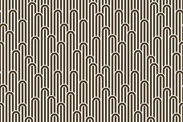 Linear Seamless Background Twisted Lines Vector Abstract Geometric Pattern Stripy — Stock Vector