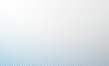 3B perspektif vektör soyut arka plan, noktalı desen havalı tasarım, dalga bilim teknolojisi veya reklamlar için iş içi boş şablon.