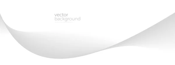 Flujo Suave Forma Ondulada Con Fondo Abstracto Vector Gradiente Movimiento — Vector de stock