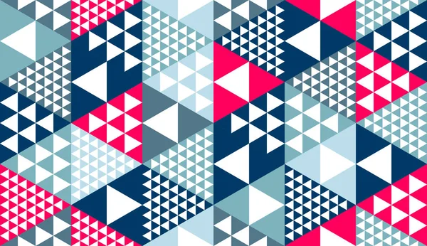 Бесшовные Кубики Векторный Фон Ромб Треугольники Коробки Повторяющиеся Плитки Шаблон — стоковый вектор