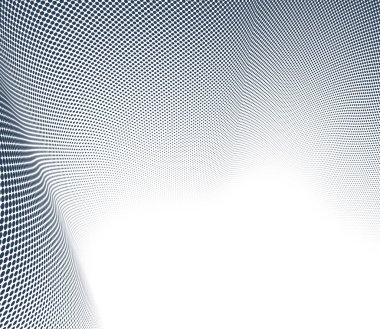 Noktalı vektör soyut arkaplan, perspektif akışındaki açık gri noktalar, noktalı doku soyutlaması, büyük veri teknolojisi resmi, havalı arkaplan.