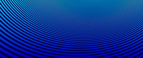 Линейный Абстрактный Фон Векторный Дизайн Линий Перспективе Кривые Волновые Линии — стоковый вектор