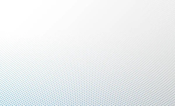 Points Bleus Gris Perspective Fond Abstrait Vectoriel Motif Pointillé Design — Image vectorielle