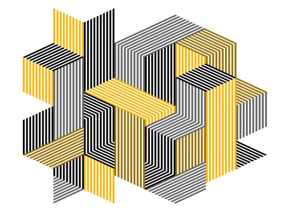 Abstrakcyjne Wektorowe Artystyczne Geometryczne Tło Dynamiczna Tapeta Artystyczna Neo Geometria — Wektor stockowy