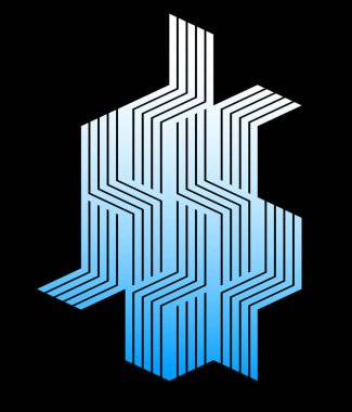 Soyut vektör arkaplanı, geometrik duvar kağıdı dinamik sanat, sanatsal model kompozisyonu, yaratıcı soyutlama.