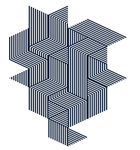 Abstrakt Vektor Konstnärlig Geometrisk Bakgrund Dynamisk Konst Tapet Neo Geometri — Stock vektor