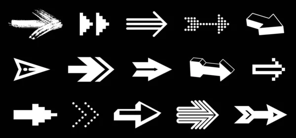 Sembolleri Farklı Şekiller Stiller Kavramlar Simgeler Veya Logo Oluşturma Için — Stok Vektör