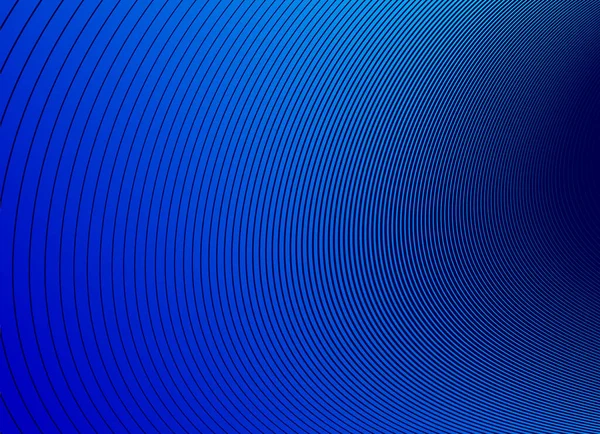 Blauwe Lijnen Perspectief Vector Abstracte Achtergrond Dynamisch Lineair Minimaal Ontwerp — Stockvector