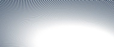 3 boyutlu perspektif vektörü soyut arka plandaki gri noktalar, noktalı desenli havalı tasarım, bilim teknolojisinin dalga akışı veya reklamlar için ticari boş şablon.