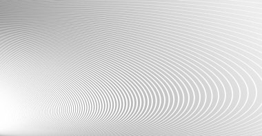 Doğrusal soyut arkaplan, vektör tasarımı perspektif, eğri ve dalga çizgileri hareket halinde, pürüzsüz ve yumuşak arkaplan.