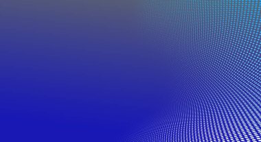 Kaybolan noktalar vektör soyut arkaplan koyu mavi minimal stil ve metin için yer, teknoloji tema yarım ton hareket eğrisi, üç boyutlu perspektif.