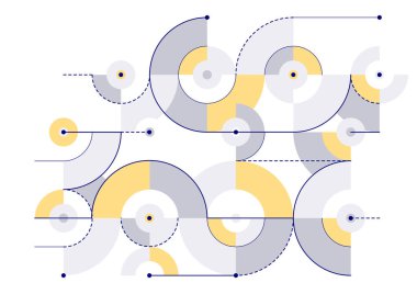 Teknoloji mühendisliği tasarım biçimi, dijital sistem duvar kağıdı, teknoloji mekanizması dinamik çizimi gibi soyut vektör geometrik arkaplanı.