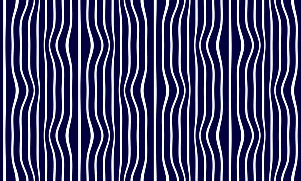 Seamless Lines Geometric Pattern Optical Illusion Abstract Art Minimal Vector — Stock Vector