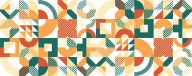 Kusursuz vektör soyut arkaplan, geometrik dikişsiz desen, sonsuz duvar kâğıdı ve geometrik şekilli yapı etnik renkler..