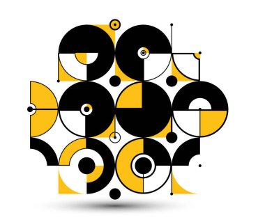 Soyut geometrik model vektör arkaplan izole, teknoloji stili motor bileşim gibi görünüyor, mühendislik taslak modeli, mekanizma.