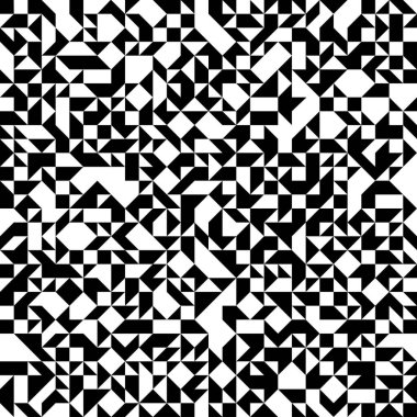 Soyut mozaik vektör pürüzsüz arkaplan, duvar kağıtları için geometrik desen, ambalaj kağıdı veya web sitesi arka planı.