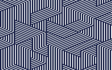 Soyut arkaplan küpleri, 3D bloklu pürüzsüz desen, geometrik doğrusal çokgen duvar kağıdı, izometrik sürreal kübik yapı kalıbı.