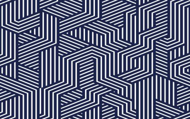 Soyut arkaplan küpleri, 3D bloklu pürüzsüz desen, geometrik doğrusal çokgen duvar kağıdı, izometrik sürreal kübik yapı kalıbı.