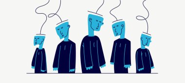 Sosyal zombiler vektör kavramı, matris ve zihin kontrolü, psikolojik diktatörlük ve totaliter toplum ve devlet, tiranlık ve kısıtlamalar, bireyselliği öldürme.