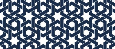 Metal ağsız desen, çelik iç içe geçmiş geometrik vektör sürekli soyut arkaplan, çelik kafes sonsuz duvar kağıdı..