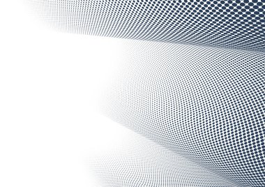 Noktalı vektör soyut arkaplan, perspektif akışındaki açık gri noktalar, noktalı doku soyutlaması, büyük veri teknolojisi resmi, havalı arkaplan.