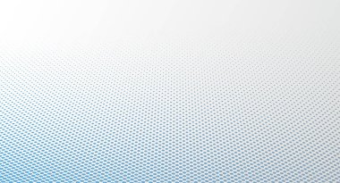 3B perspektif vektör soyut arka plan, noktalı desen havalı tasarım, dalga bilim teknolojisi veya reklamlar için iş içi boş şablon.