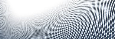 Noktalı vektör soyut arkaplan, perspektif akışındaki siyah noktalar, noktalı doku soyutlaması, büyük veri teknolojisi resmi, tek renk serin fon.