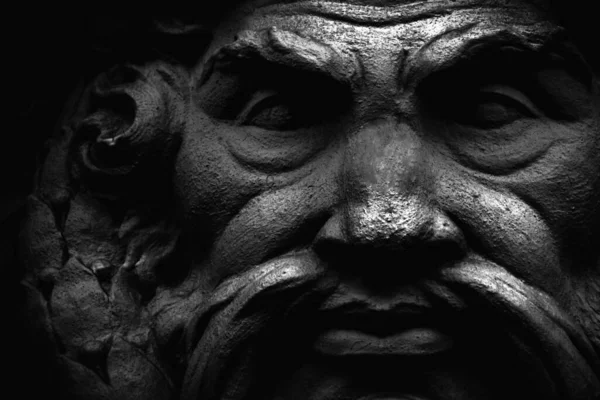 Профиль Бога Зевса Юпитера Царь Олимпийских Богов Правитель Неба Грома — стоковое фото
