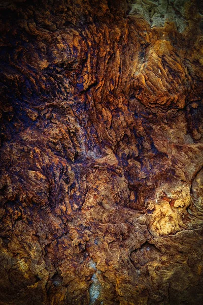 Красивое Изображение Древней Доисторической Каменной Стены Текстуры Фона Горизонтальное Изображение — стоковое фото