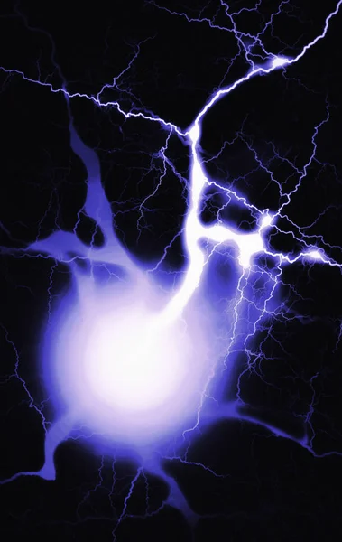 stock image Electricity visual effect. Electrification, echnology, reen nergy atomic energy oncept. 