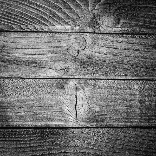 古色古香的粗布木质部背景 带有文字或设计结 黑白图像 — 图库照片
