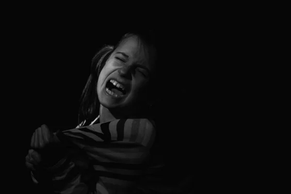 Концептуальний Образ Психічне Здоров Стрес Депресія Приступи Паніки Тривога Дітей — стокове фото