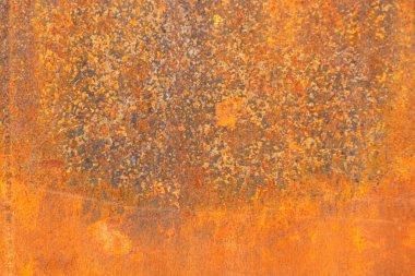 Grunge paslı arka plan. Eski metal dokusu. Yatay resim.