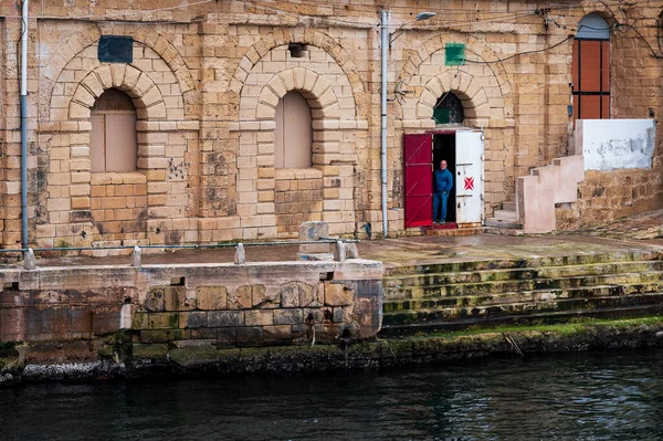Valletta Malta Februar 2023 Szene Auf Den Straßen Von Valletta — Stockfoto