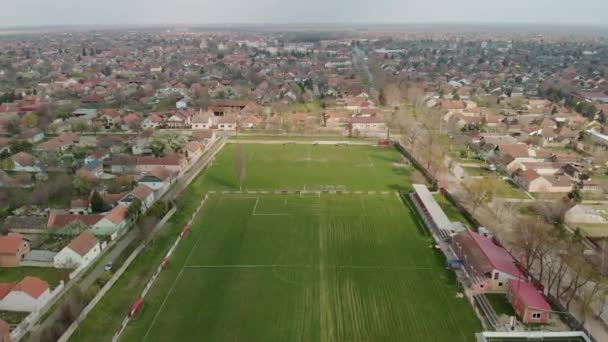 Sırbistan Voyvodina Kenti Novi Sad Yakınlarındaki Küçük Temerin Kenti Nin — Stok video