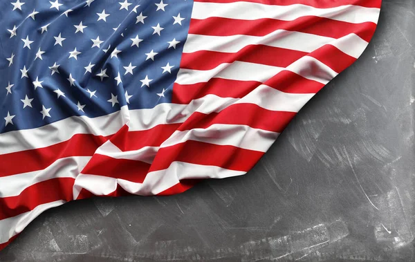American Flag Blackboard Background — Stock Photo, Image