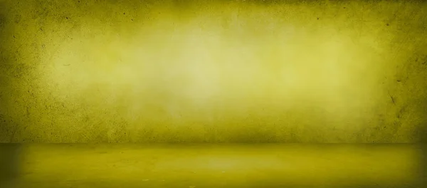 Κίτρινη Υφή Τσιμεντένιου Δαπέδου Και Τοίχου Φόντο — Φωτογραφία Αρχείου