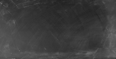 Tahta arka planda tebeşir temizlendi