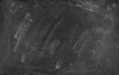 Tahta arka planda tebeşir temizlendi