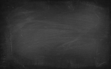 Tahta arka planda tebeşir temizlendi