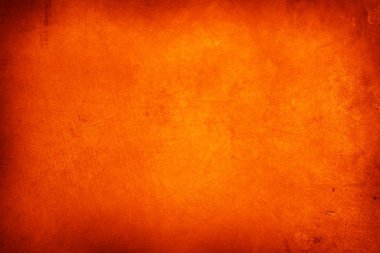 Turuncu desenli beton duvar arka planı