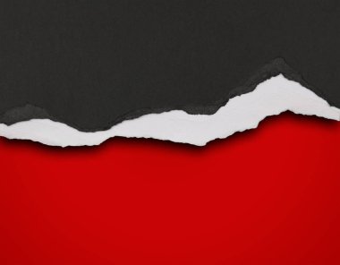 kağıt üzerinde kırmızı zemin sökük