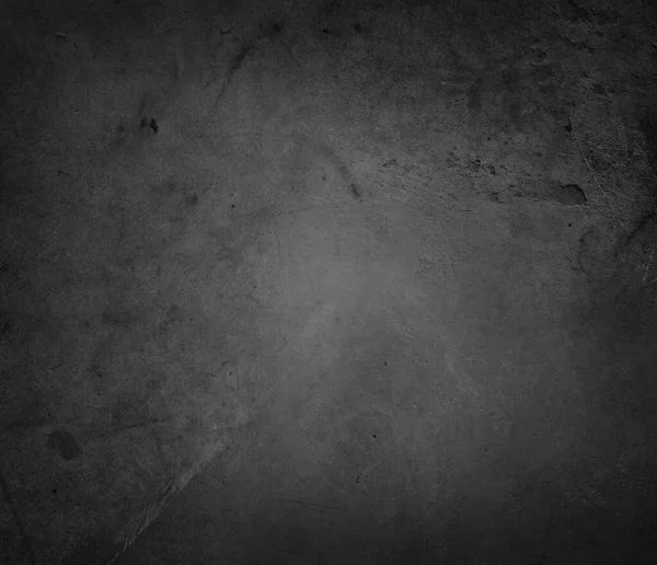 灰色混凝土墙纹理背景 黑暗边缘 — 图库照片