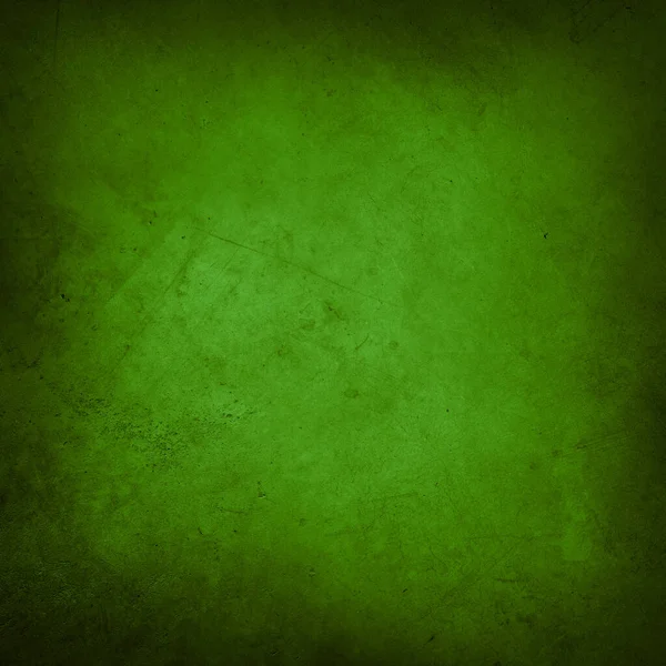 Nær Opp Til Grønn Teksturert Betongbakgrunn Mørke Kanter – stockfoto