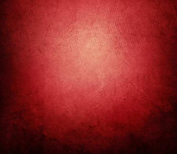 红色结构混凝土墙背景 — 图库照片