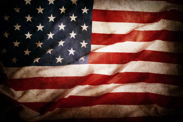 アメリカ国旗のクローズアップ — ストック写真