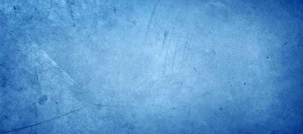 Крупный План Синей Текстурированной Бетонной Стены — стоковое фото