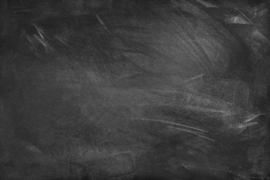 Tahta arka planda tebeşir temizlendi