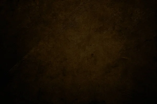 ダークブラウンの質感のコンクリート壁の背景 — ストック写真